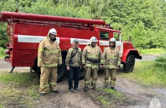 В Тверской области спасатели помогли выбраться грибнику из леса Тверской