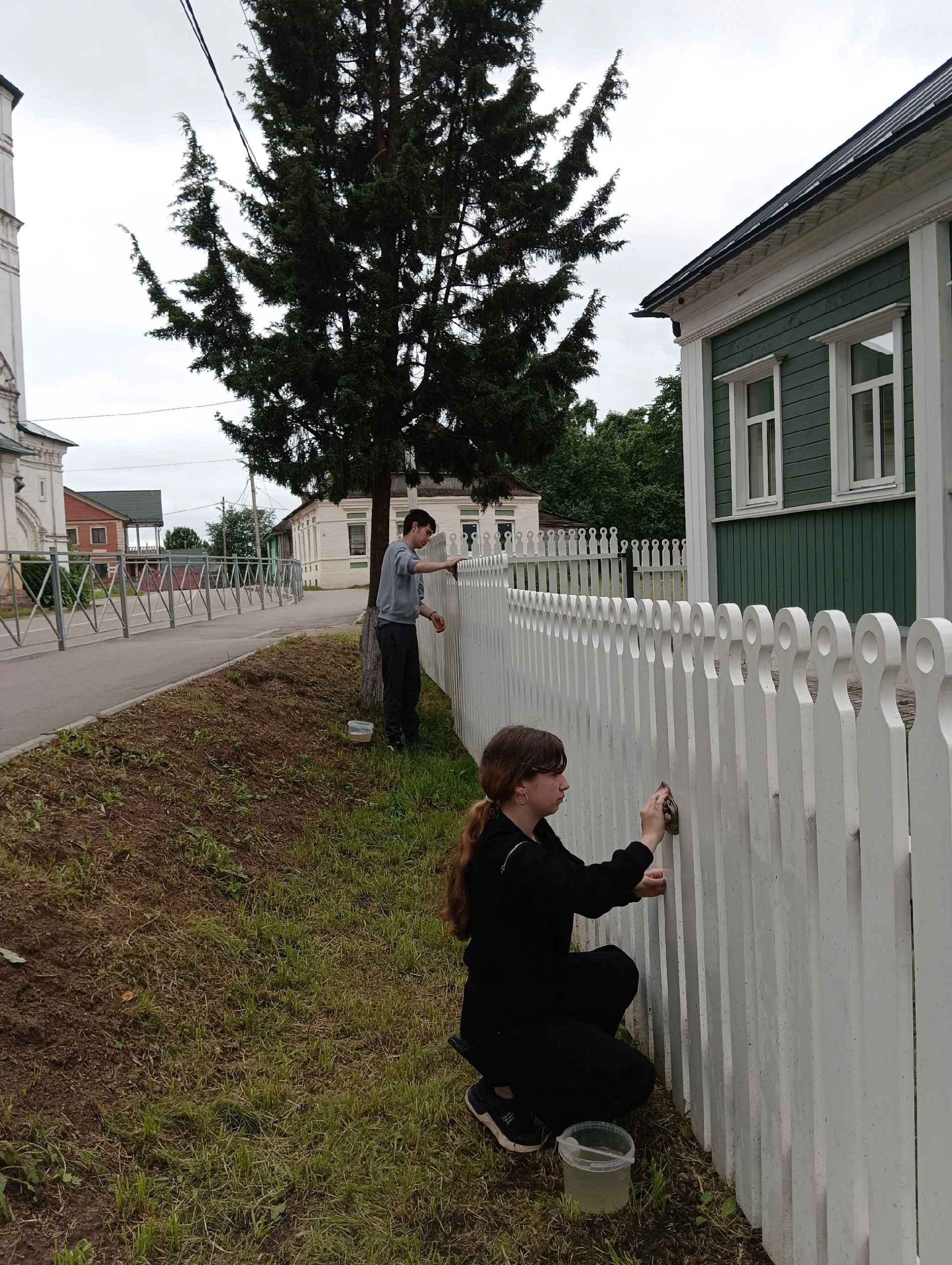 В Торопце закончилась первая смена трудоустройства школьников