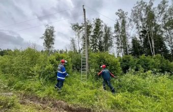 К восстановлению электроснабжения в Тверской области привлечены все силы и средства региона электроснабжения