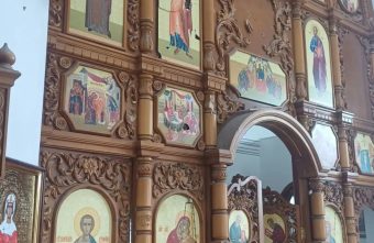 Участники СВО из Тверской области прислали видео расстрелянного храма храма