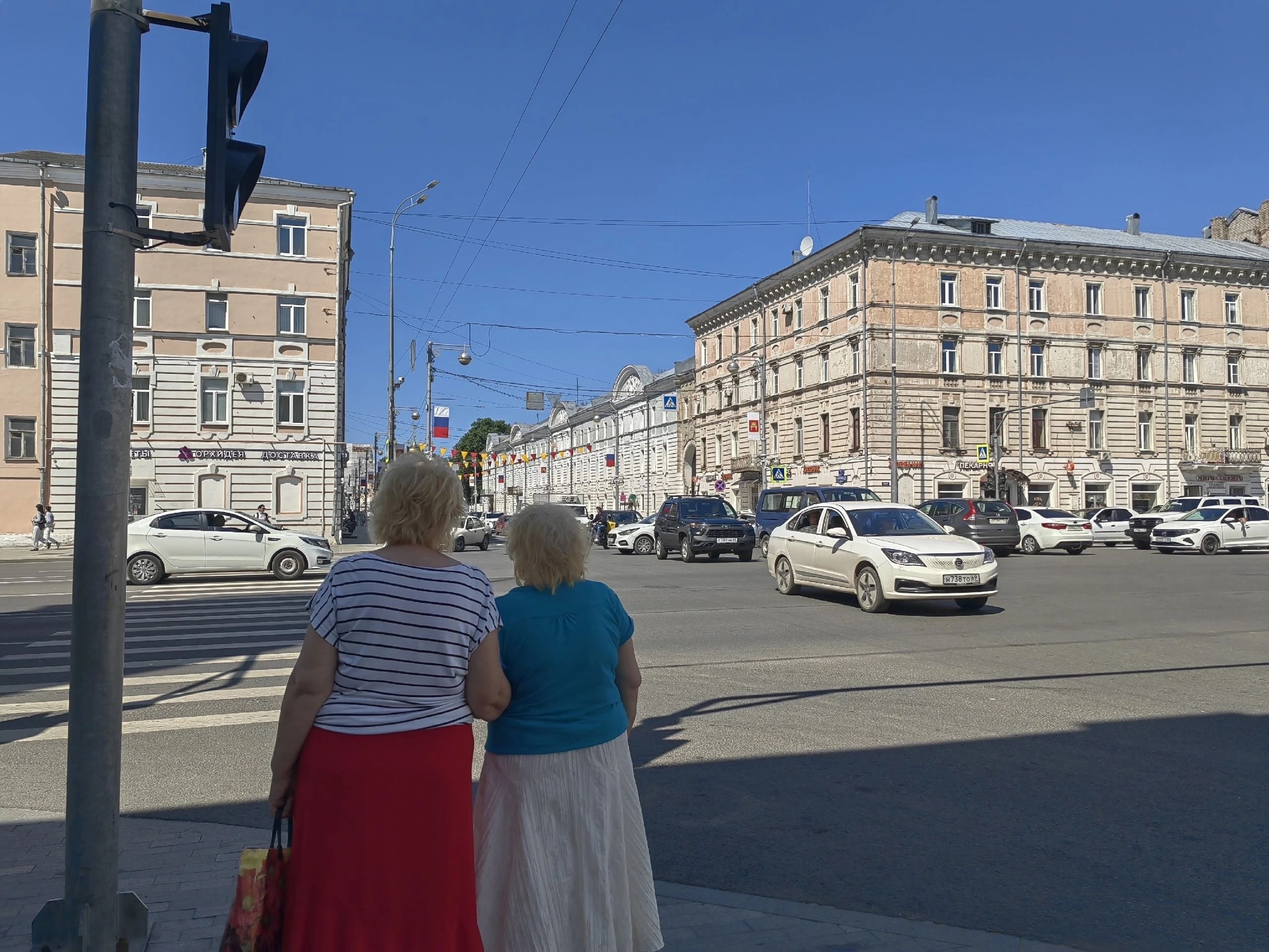 В центре Твери не работают светофоры