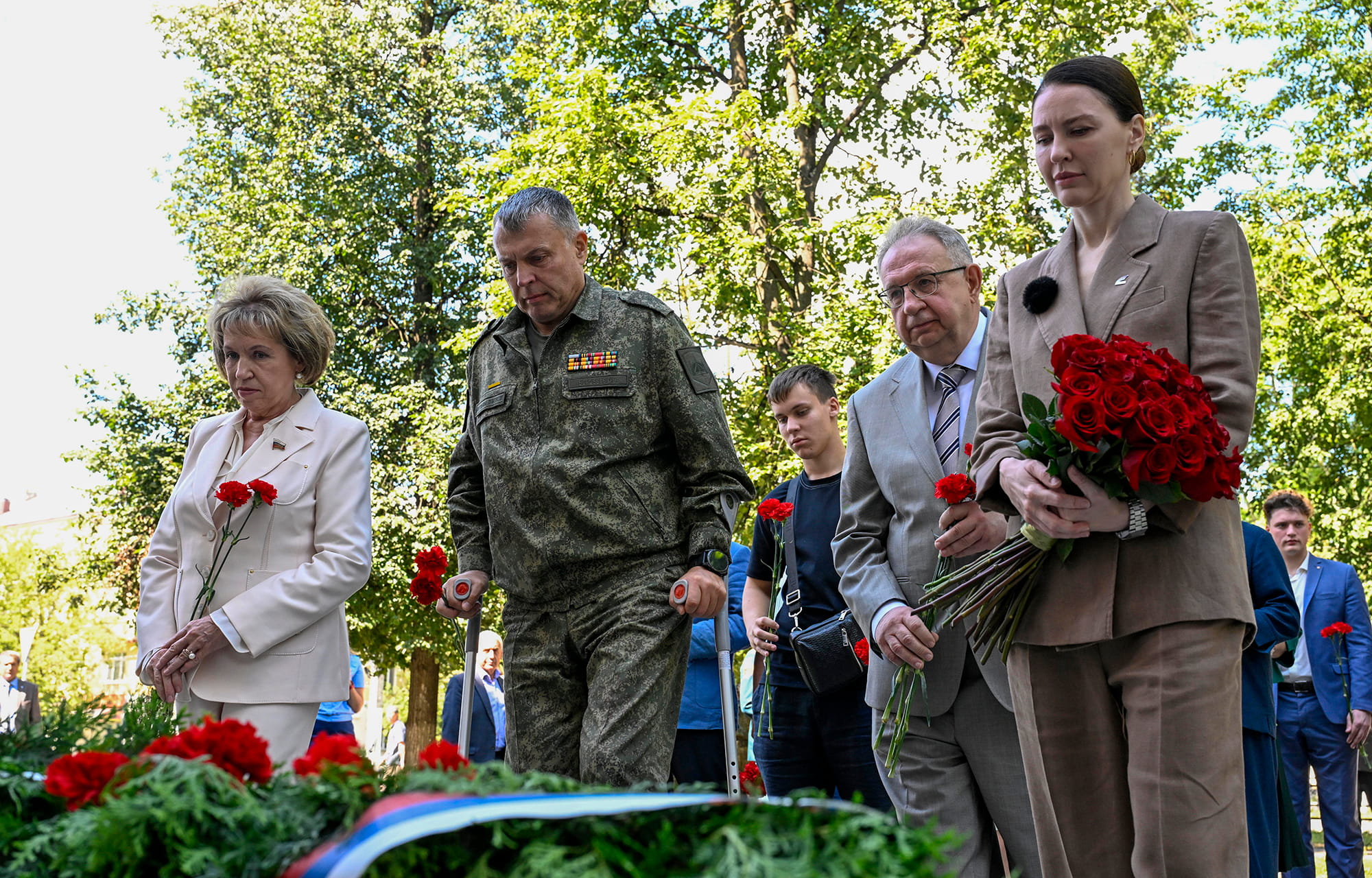 «Во имя жизни»: в Твери открыли памятник, посвященный подвигу участников СВО