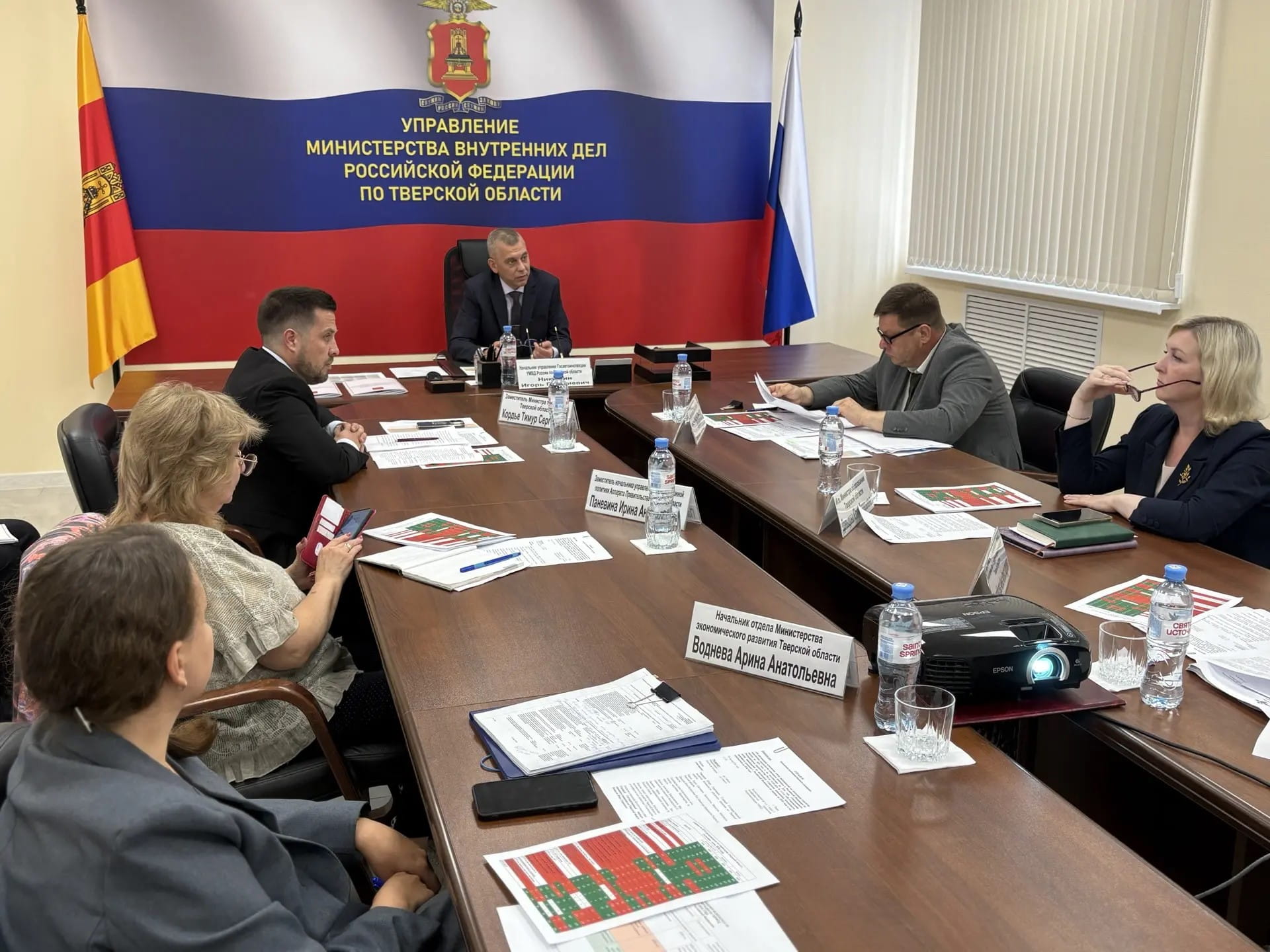 В Тверской области состоялся межведомственный круглый стол по вопросам безопасности дорожного движения