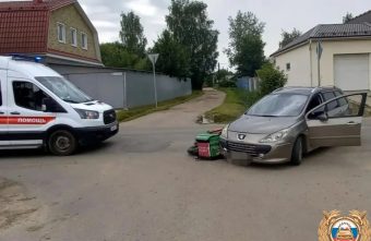 В Твери столкнулись автомобиль и СИМ, есть пострадавший СИМ