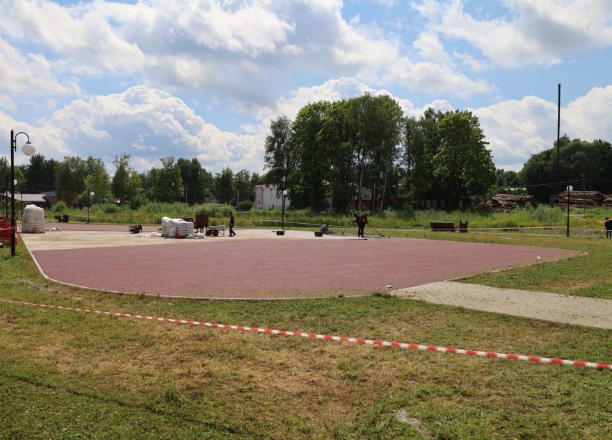 В Торопце началась долгожданная реставрация фонтана