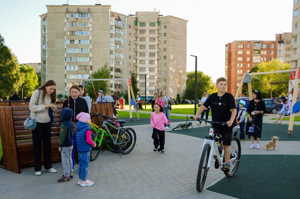 В Твери торжественно открыли новый сквер