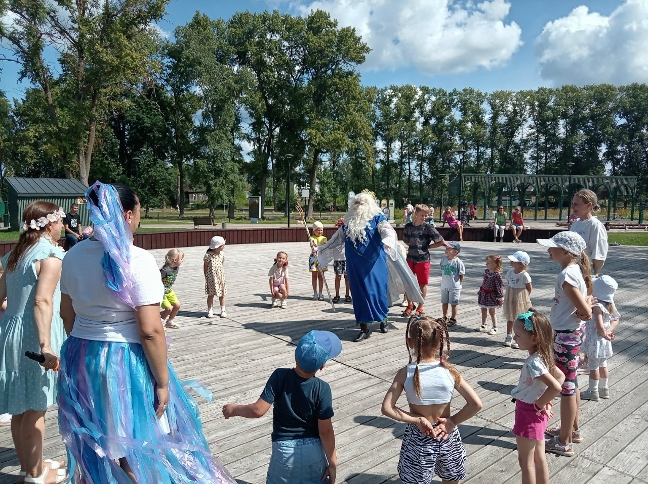 Вышневолоцкие сады устроили «Лето в Горсаду» для детей