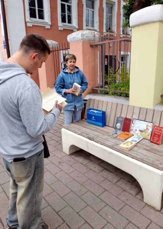В летнем читальном зале Торопца вспоминают Салтыкова-Щедрина