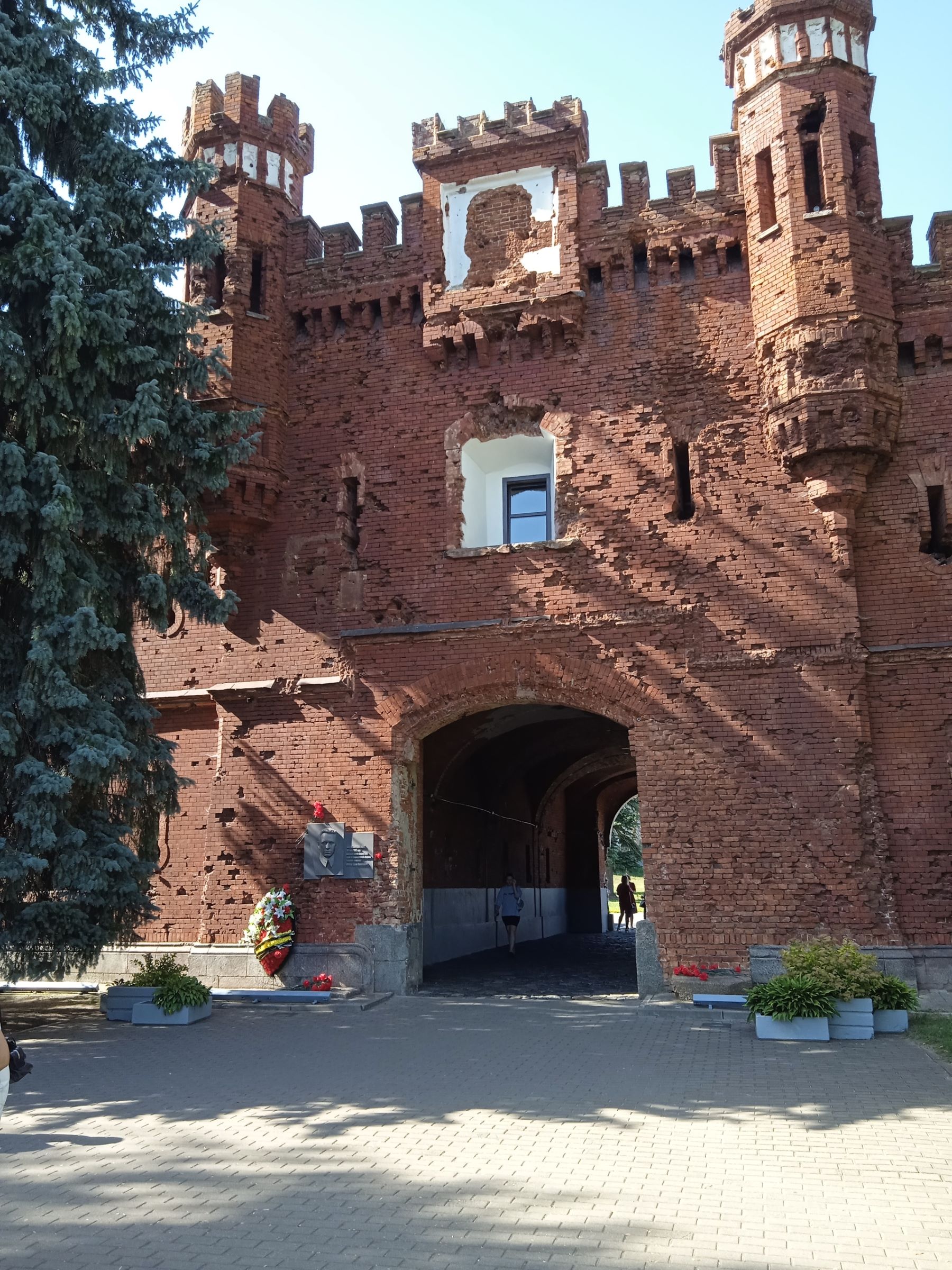 В Музее обороны Брестской крепости можно увидеть знамя Вышневолоцкого полка