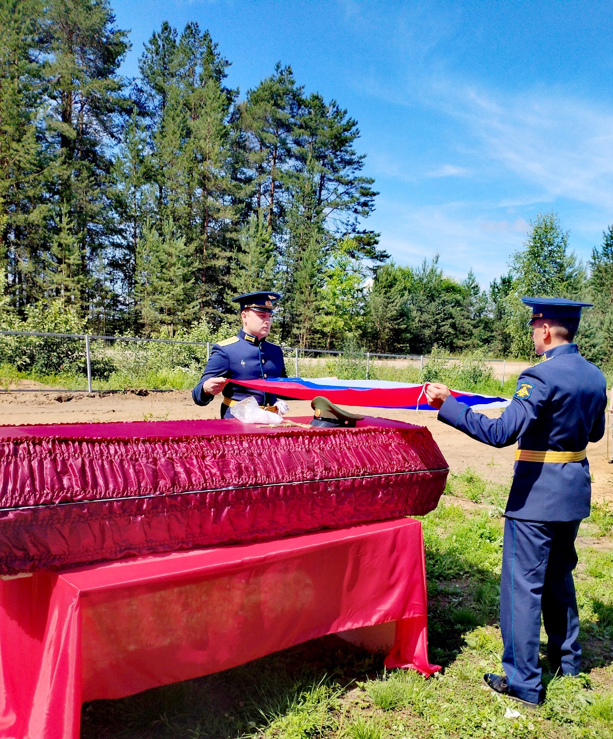 В Тверской области простились с погибшим на СВО Николаем Малышевым