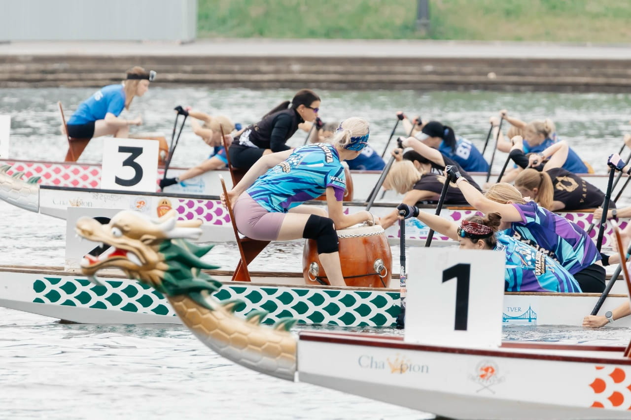 Драконы вышли на воду: Тверь приняла 800 гребцов