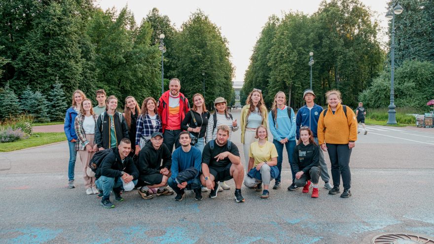 «Паруса Победы: студенческая экспедиция по следам отряда Беринга» стартовали в Санкт-Петербурге