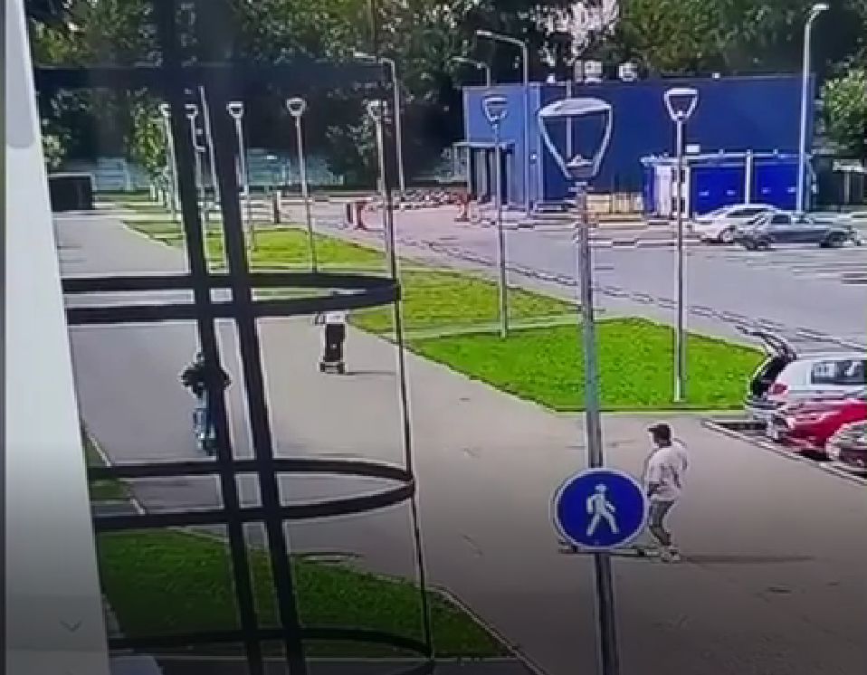 падение