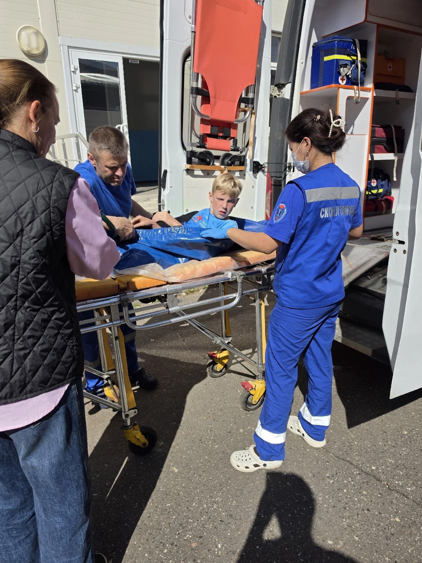 Мама юного спортсмена поблагодарила тверскую скорую помощь