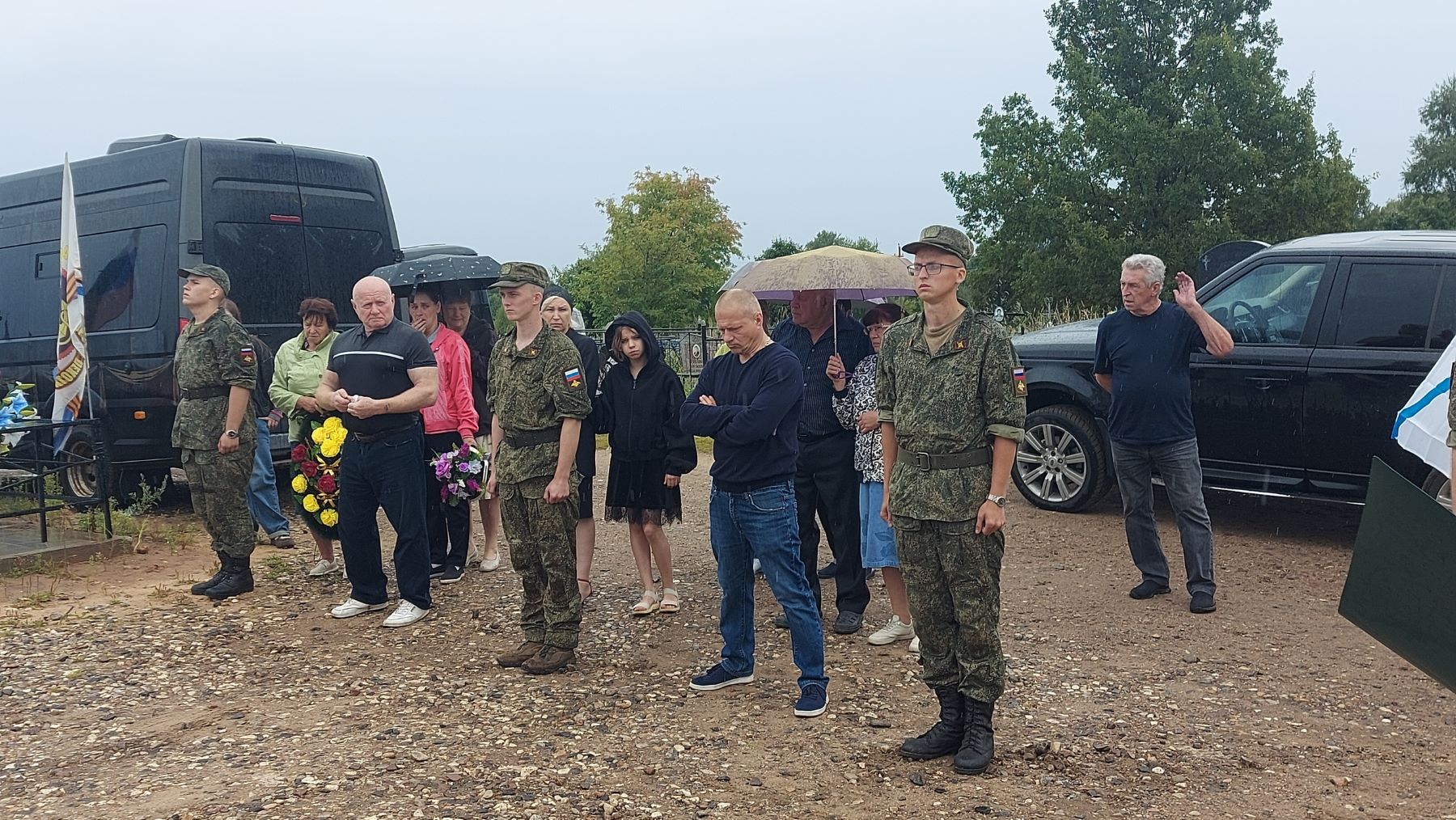 В Тверской области простились со стрелком СВО Аркадием Бабиным