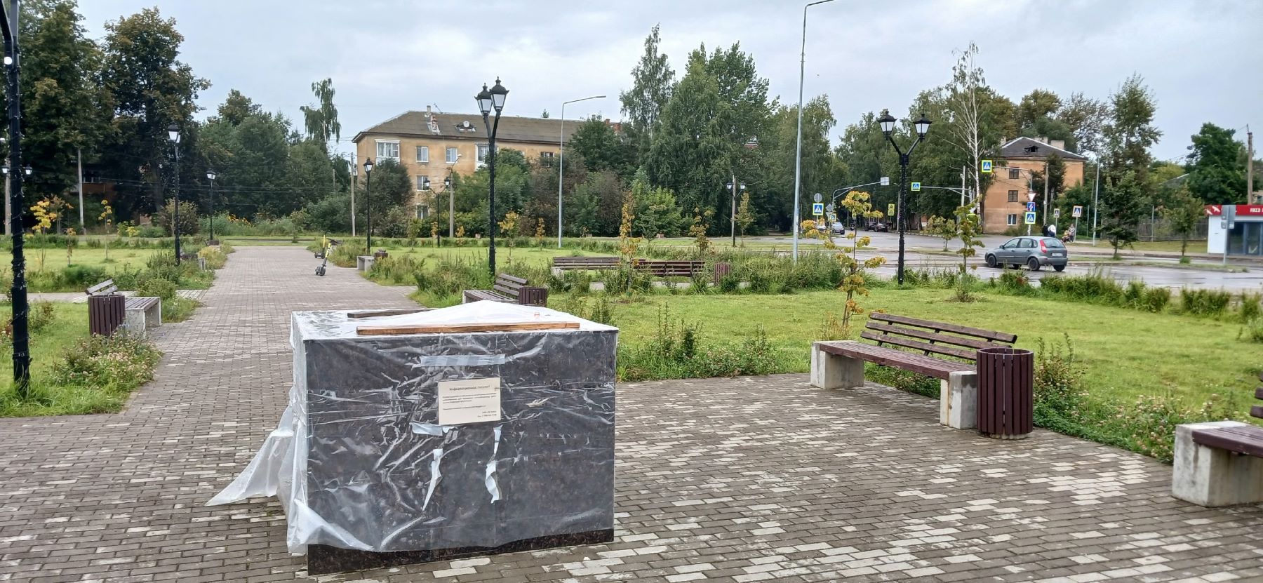 В Тверской области пропал памятник семье