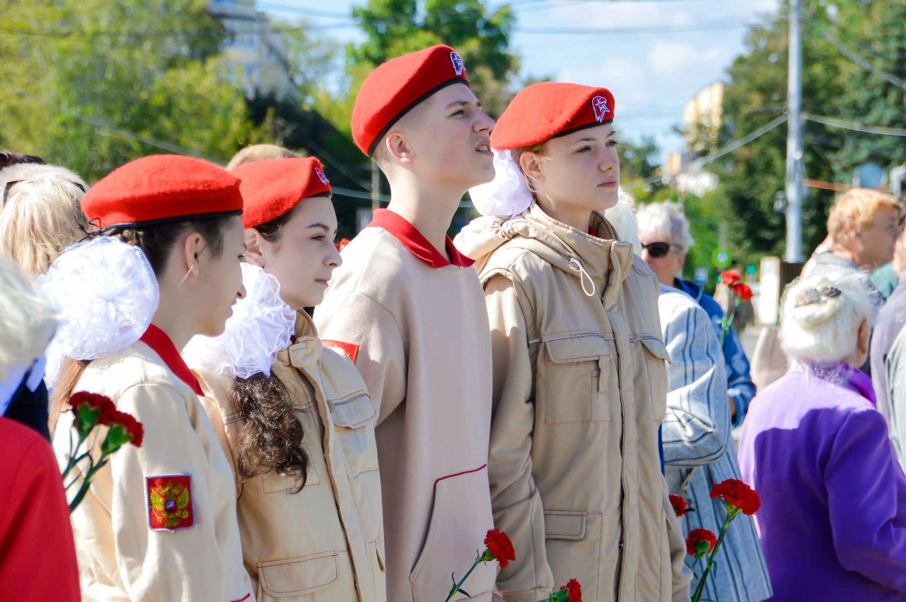 В Твери в день 83-й годовщины победы в Курской битве прошла церемония возложения цветов