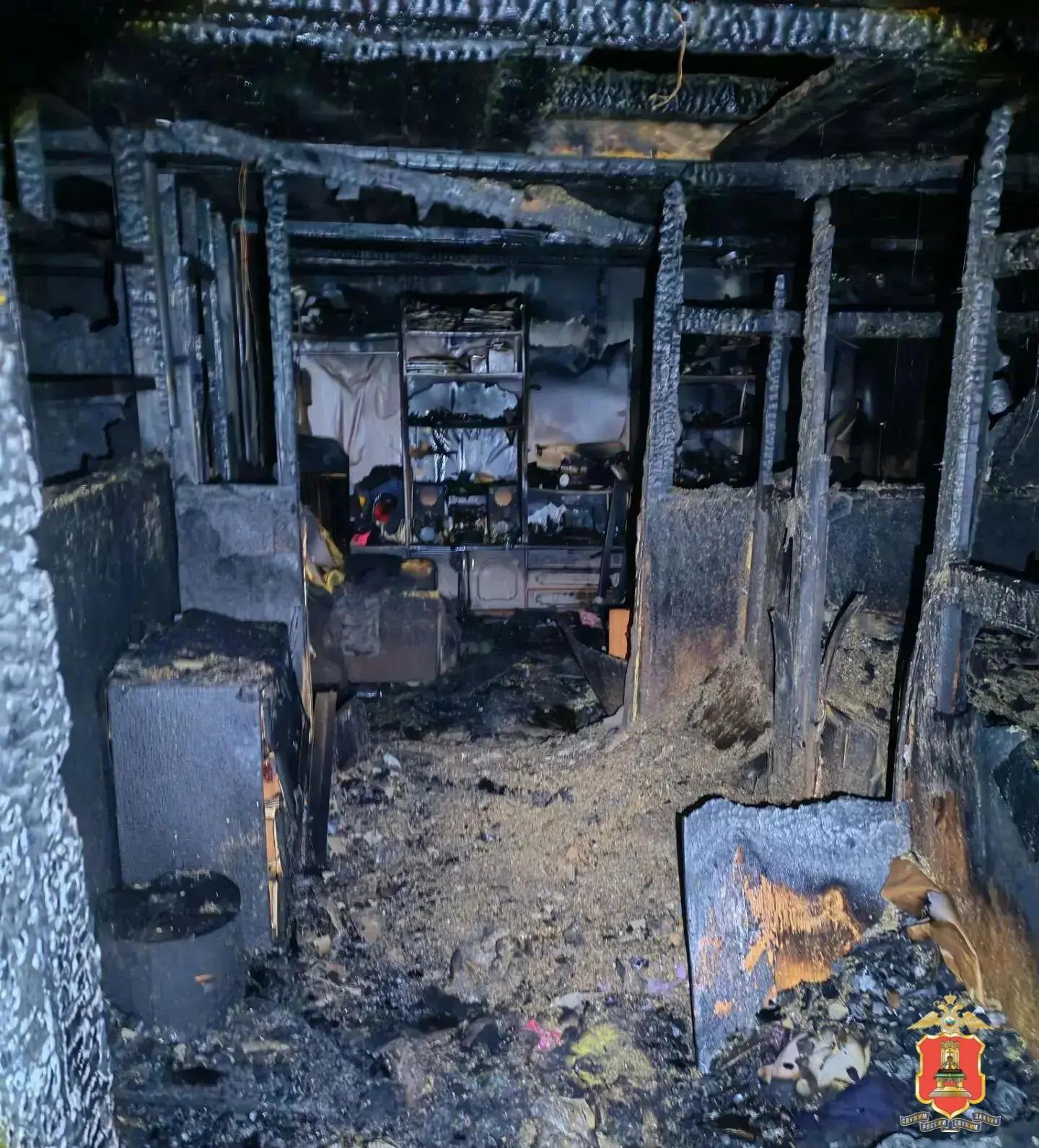 В Тверской области ревность довела мужчину до поджога собственного дома