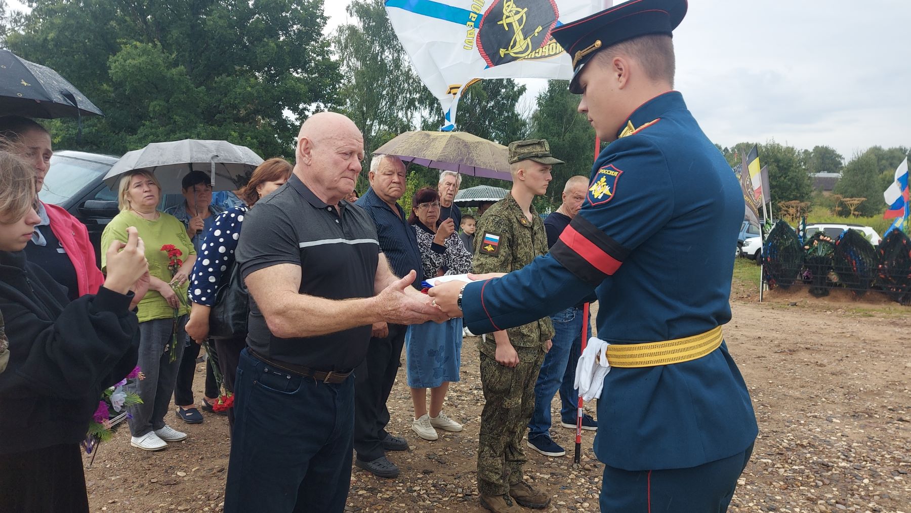 В Тверской области простились со стрелком СВО Аркадием Бабиным