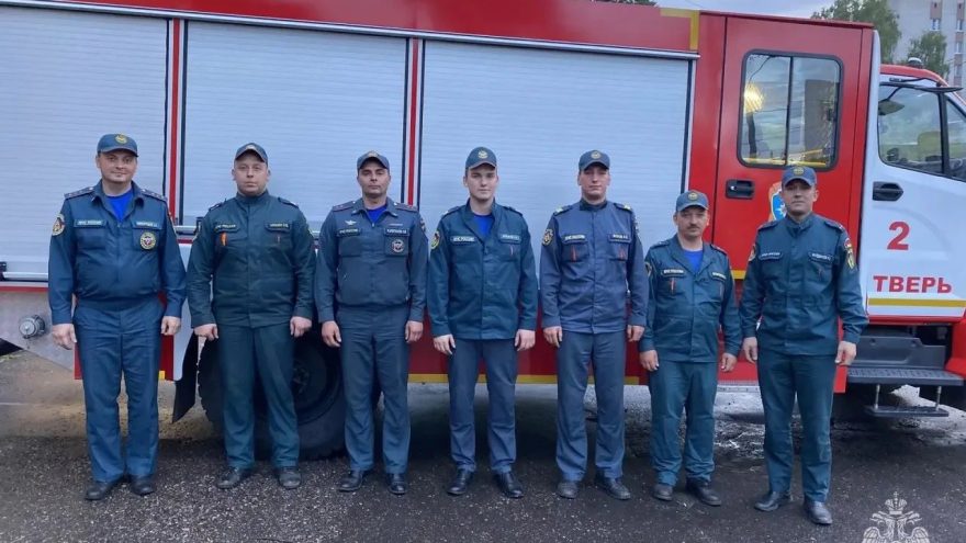 В Твеи оперативно потушили пожар на улице Коробкова