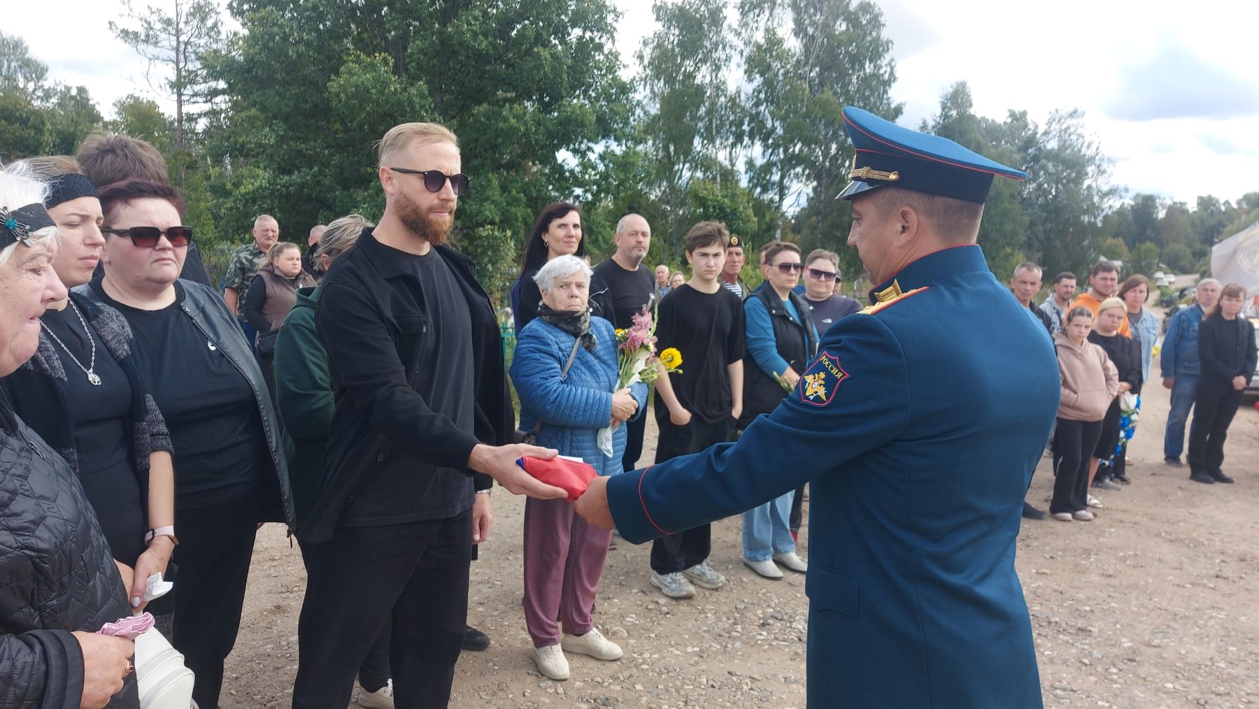 В Тверской области простились с защитником России Романом Николаевым