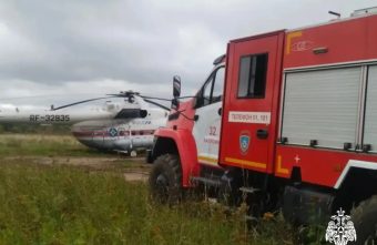 Ребенка экстренно доставили в Тверь на вертолете санитарной авиации санитарной