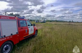 Пациентку транспортировали в Тверь на вертолёте вертолёте