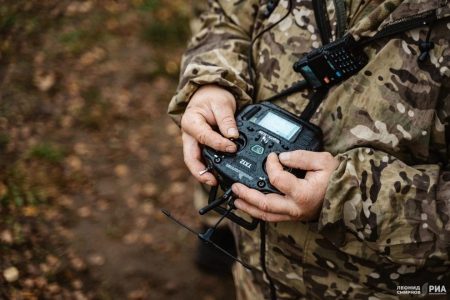 Ночью силы ПВО отразили мощную атаку вражеских беспилотников беспилотников