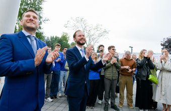 Виталий Королев открыл новое колесо обозрения в Твери обозрения