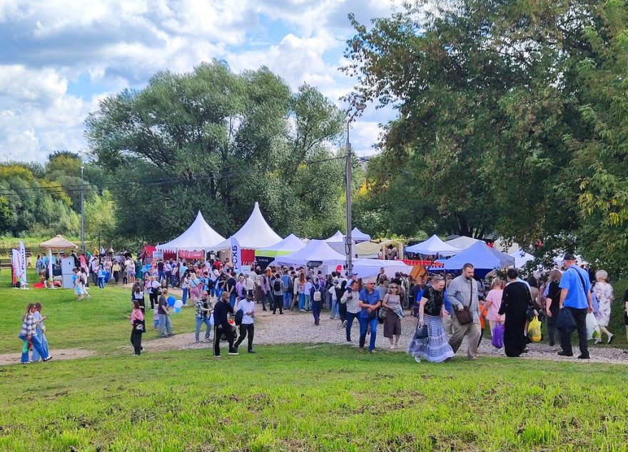 В центре Твери проходит гастрономический фестиваль «Верхневолжье»