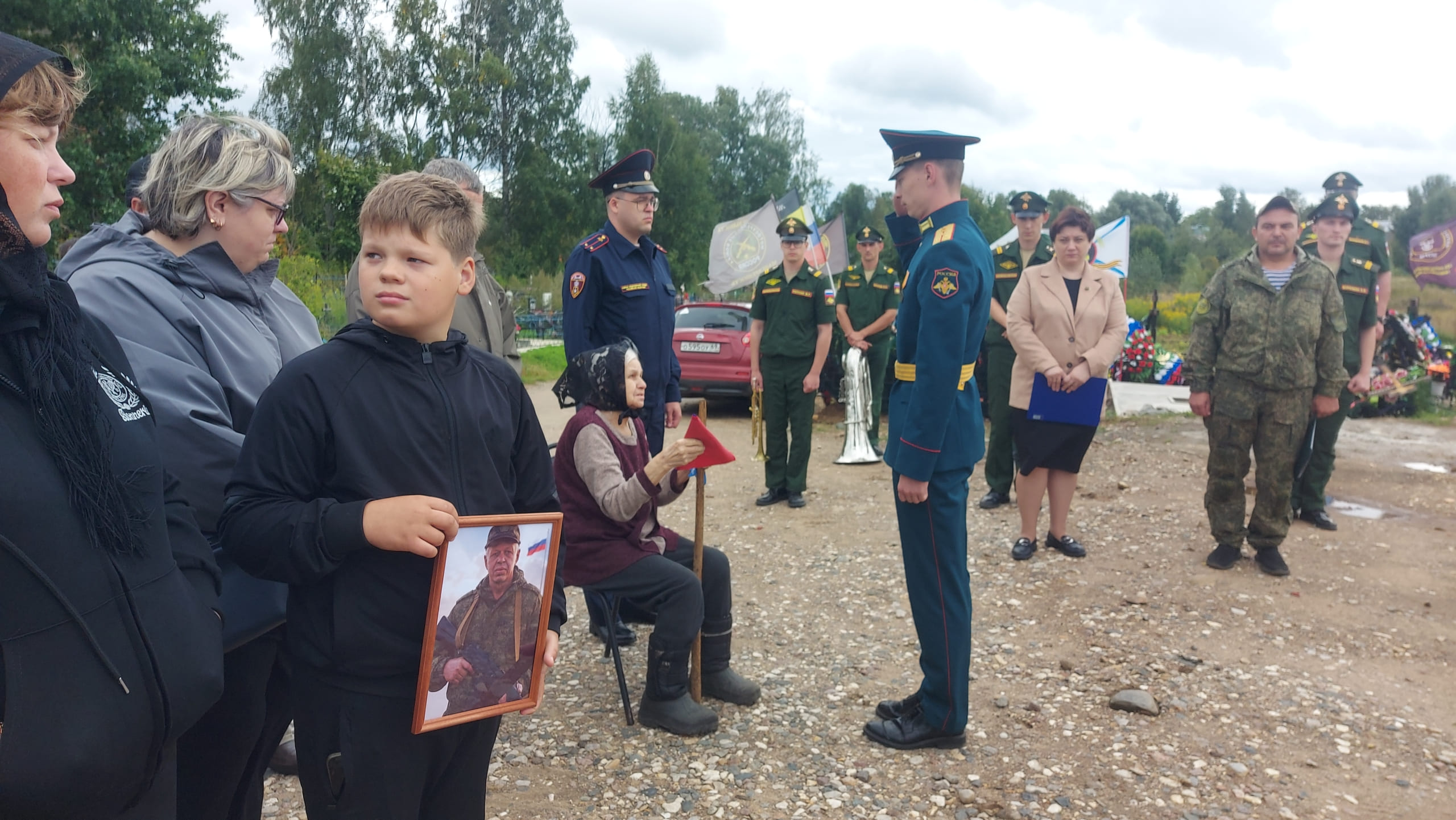 В Тверской области простились с погибшим на СВО Сергеем Семёновым
