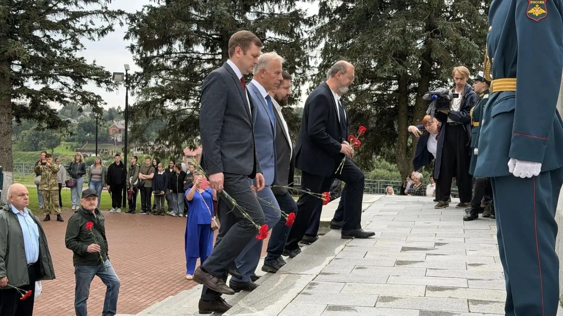 В Тверской области заложили Аллею Памяти героям Великой Отечественной войны