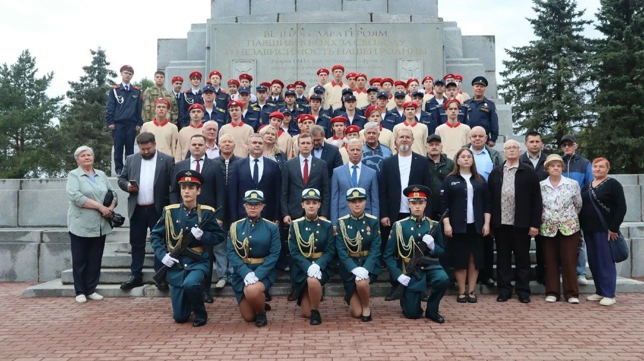 В Тверской области заложили Аллею Памяти героям Великой Отечественной войны