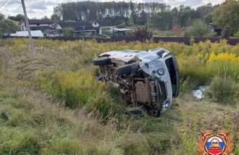 В Тверской области "Буханка" улетела с дороги Тверской