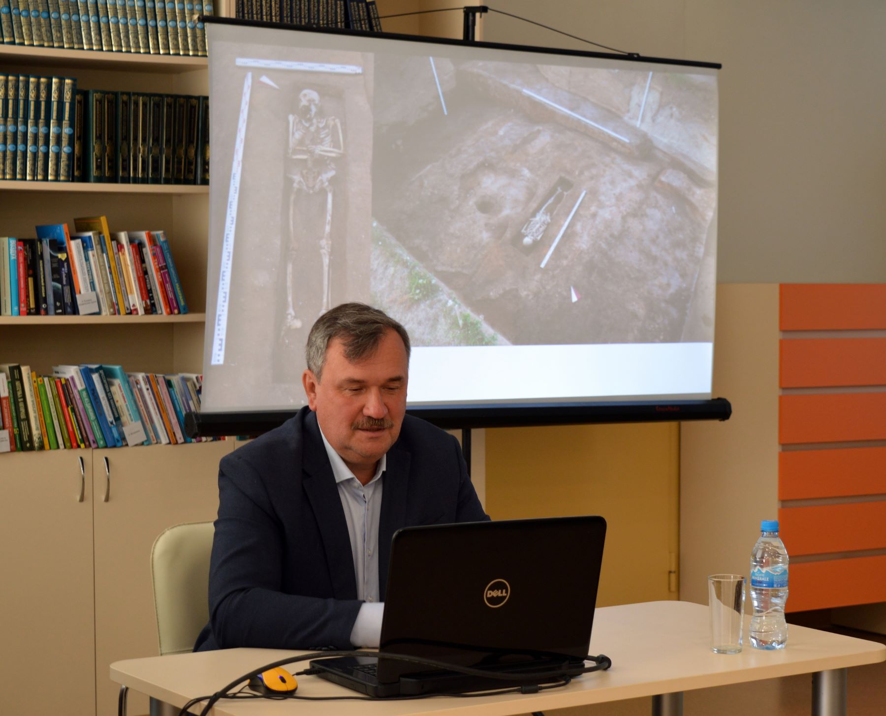 В Торопце прошла встреча с археологом РАН Иваном Еремеевым