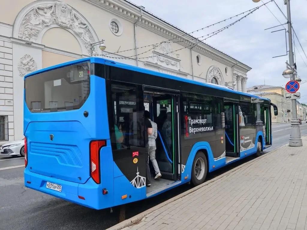 Виталий Королев сообщил об обновлении Тверского автопарка на 50 автобусов