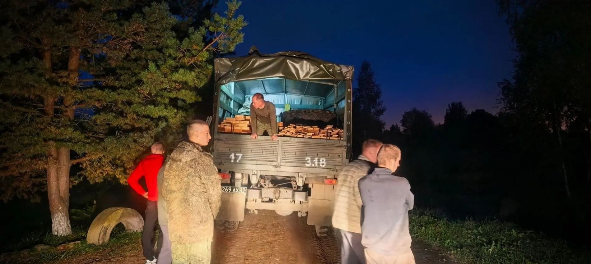 Волонтеры Тверской области отправили помощь земляку и его боевым товарищам