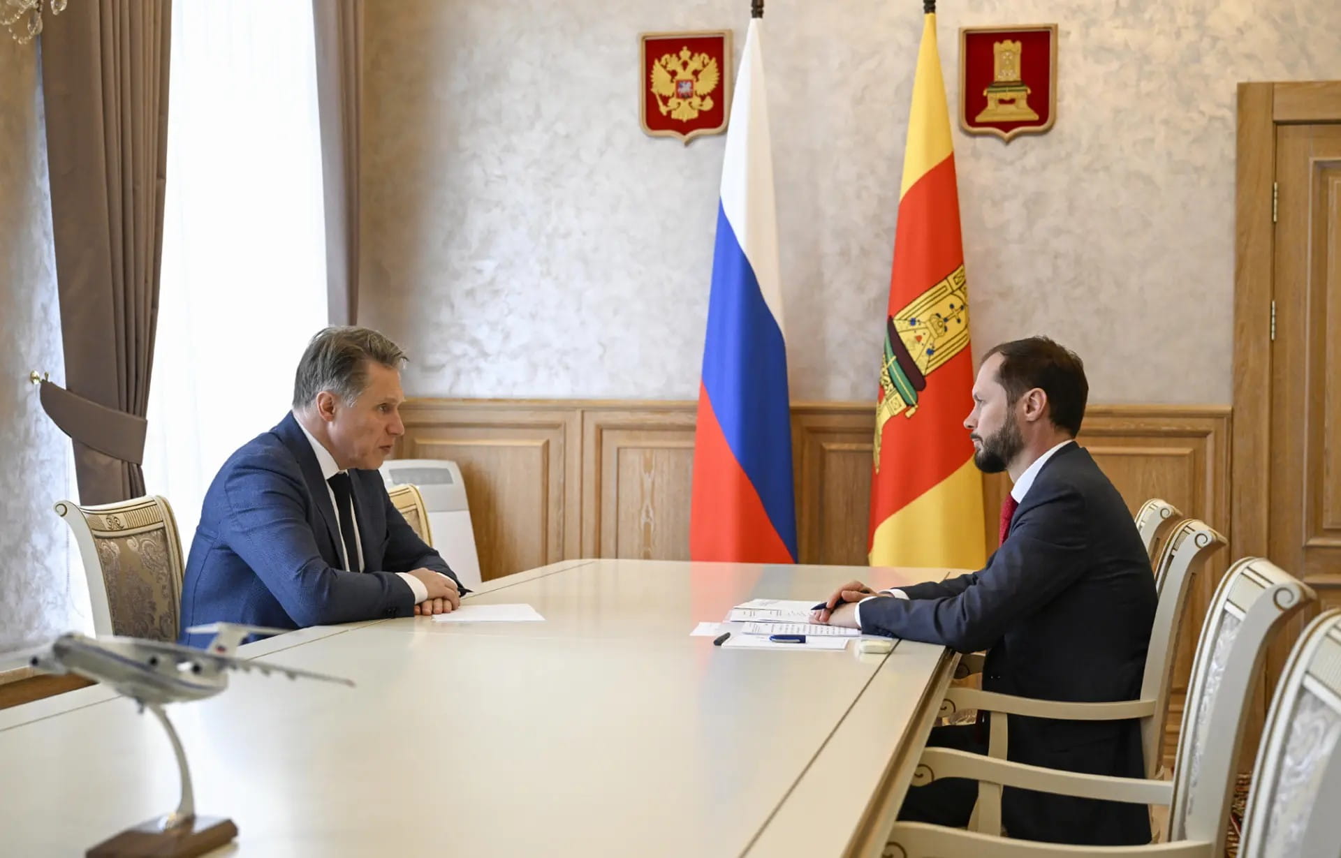 Михаил Мурашко высоко оценил инициативы Тверской области по расширению доступности медицинской помощи, которые запустили по решению Виталия Королева