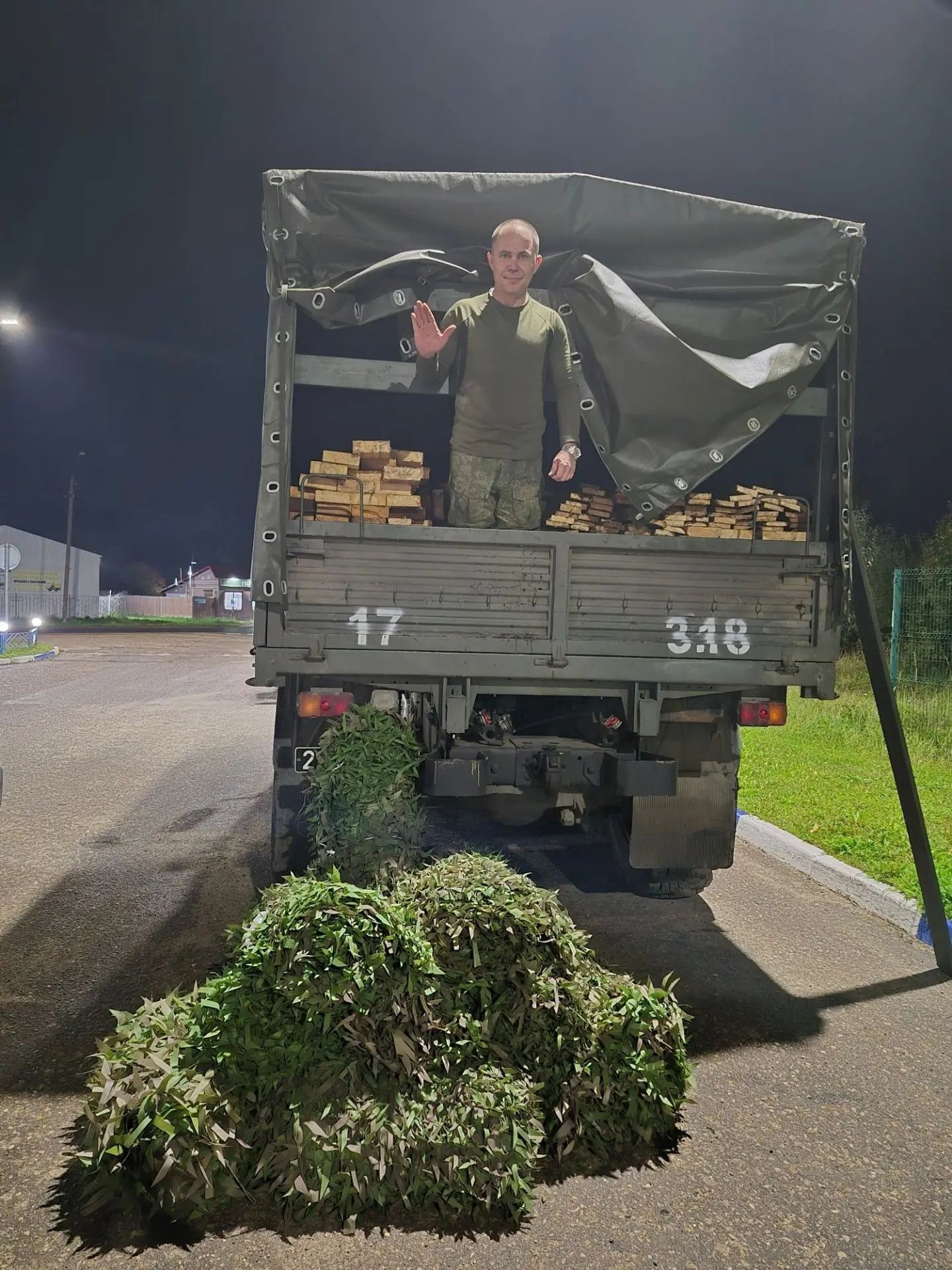 Волонтеры Тверской области отправили помощь земляку и его боевым товарищам