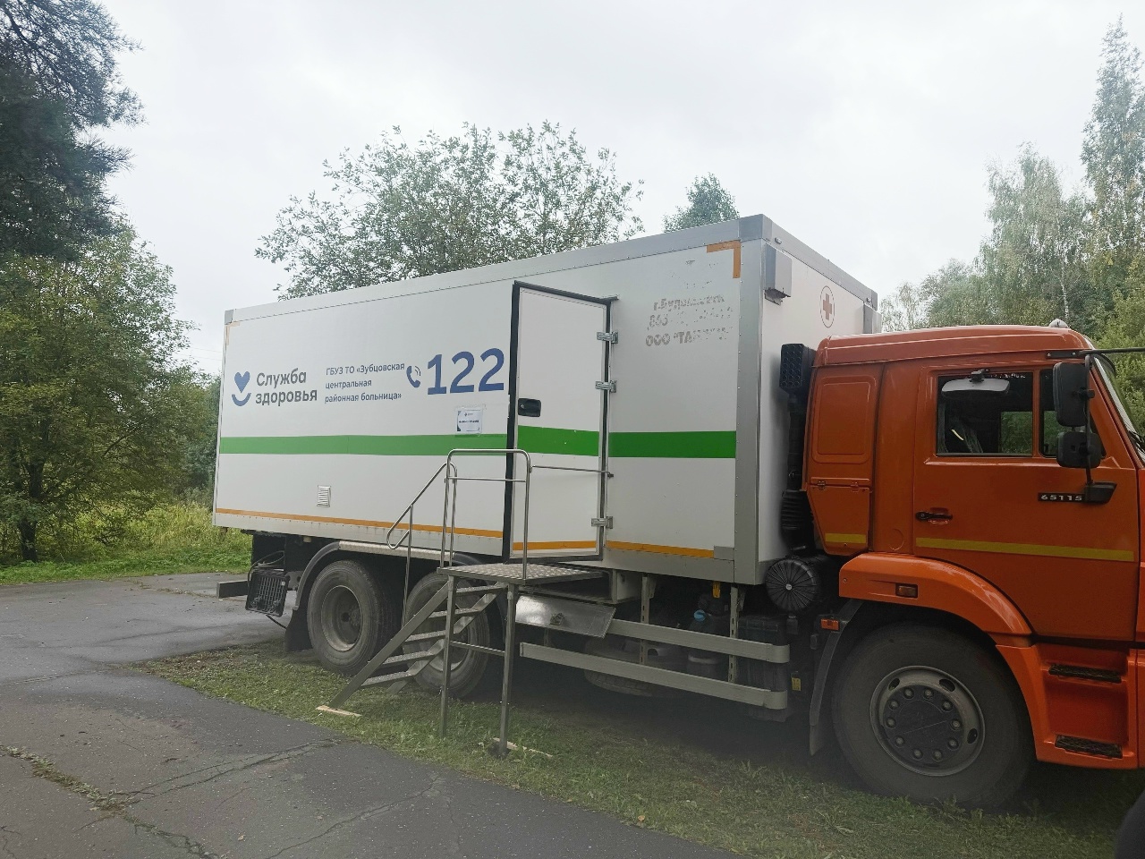 В Оленинском округе работает "Поезд здоровья"