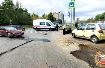 Женщину доставили в больницу после ДТП в Твери больницу