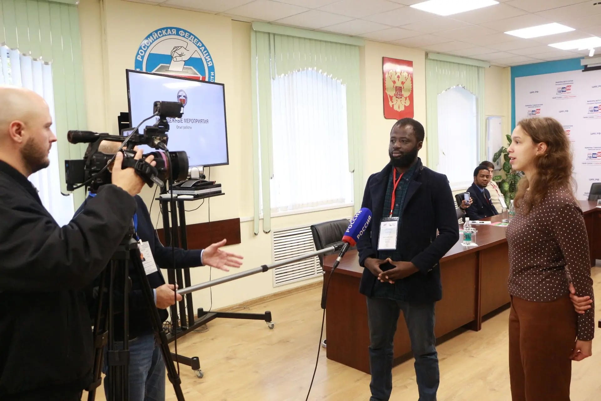 Международные электоральные эксперты знакомятся с российскими выборами в Тверской области