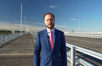 Виталий Королев сообщил об открытии движения по Западному мосту в Твери Западному