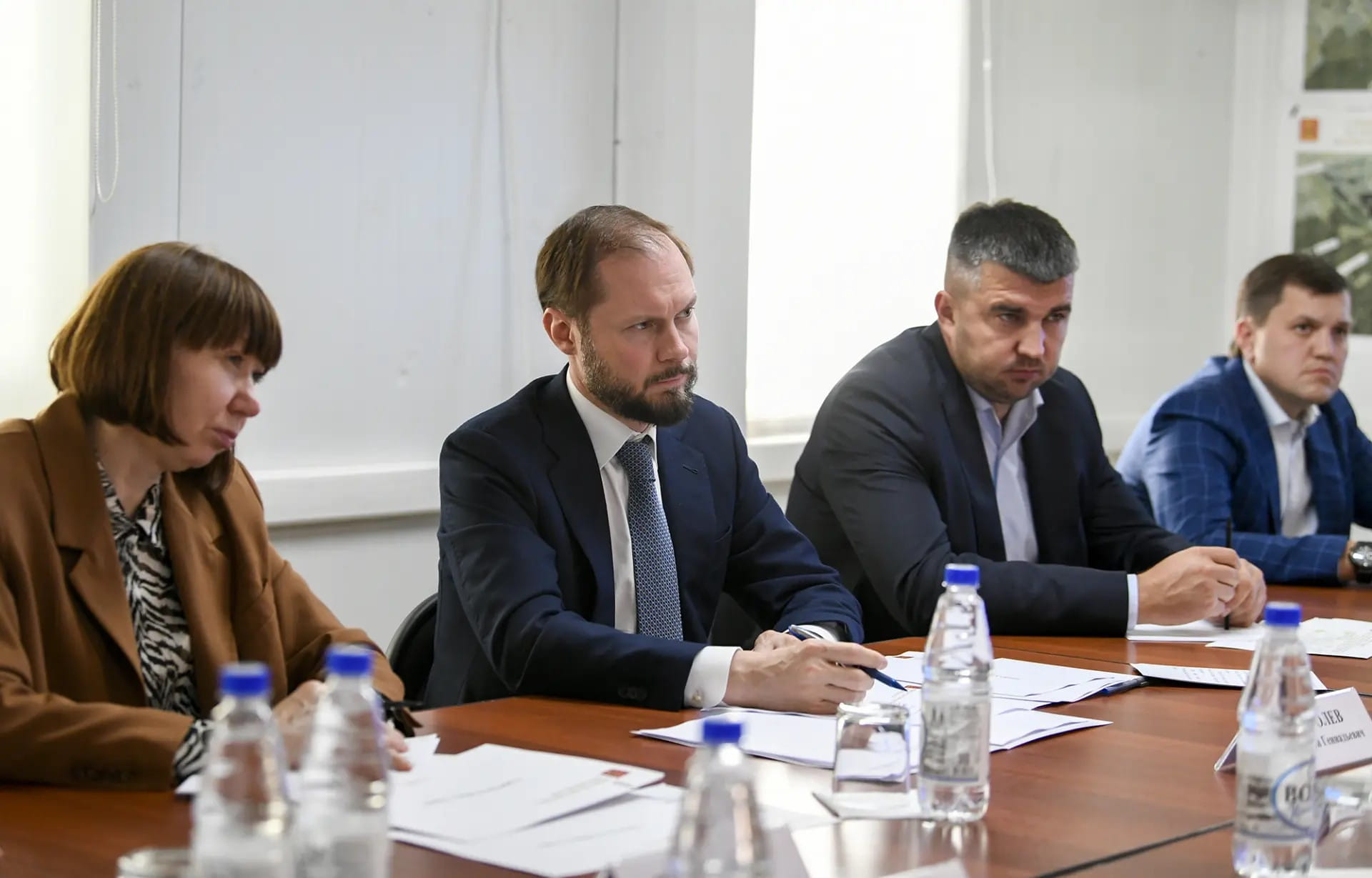 Виталий Королев и Роман Новиков проинспектировали строительство Западного моста в Твери