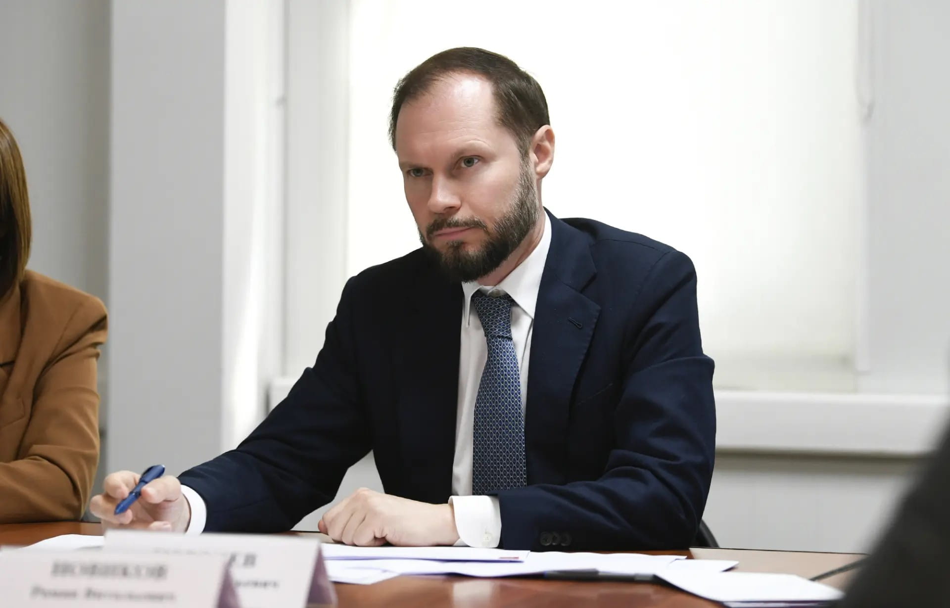 Виталий Королев и Роман Новиков проинспектировали строительство Западного моста в Твери
