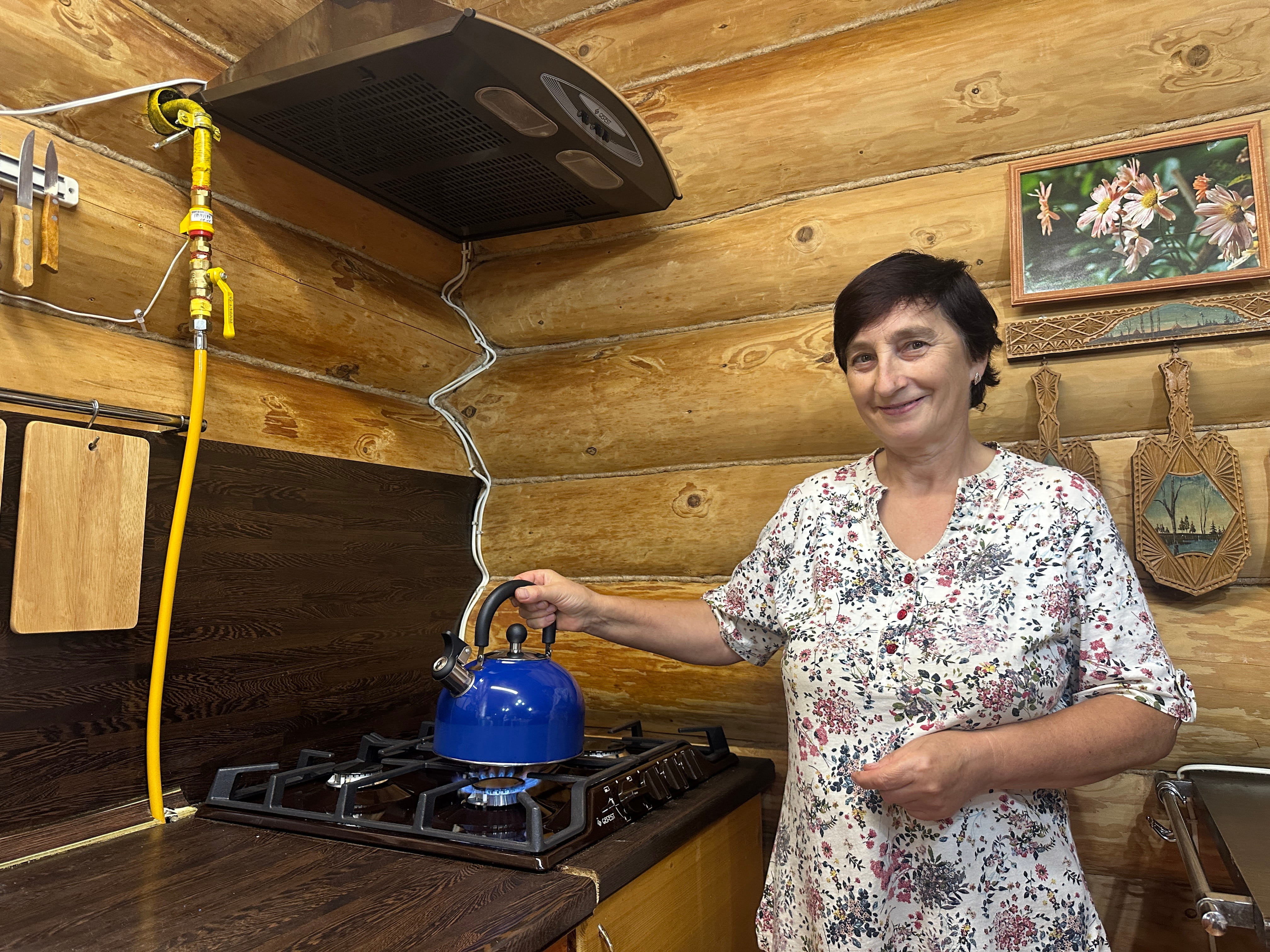 В деревне Зальцо Осташковского округа подключили к газу первое домовладение