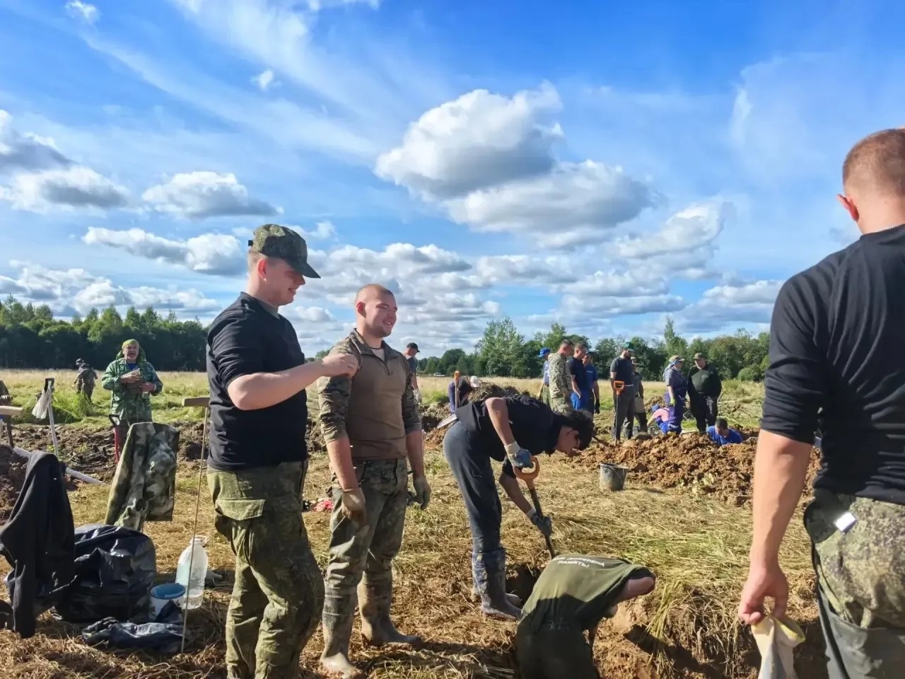 В Тверской области найдены останки 362 бойцов Красной армии