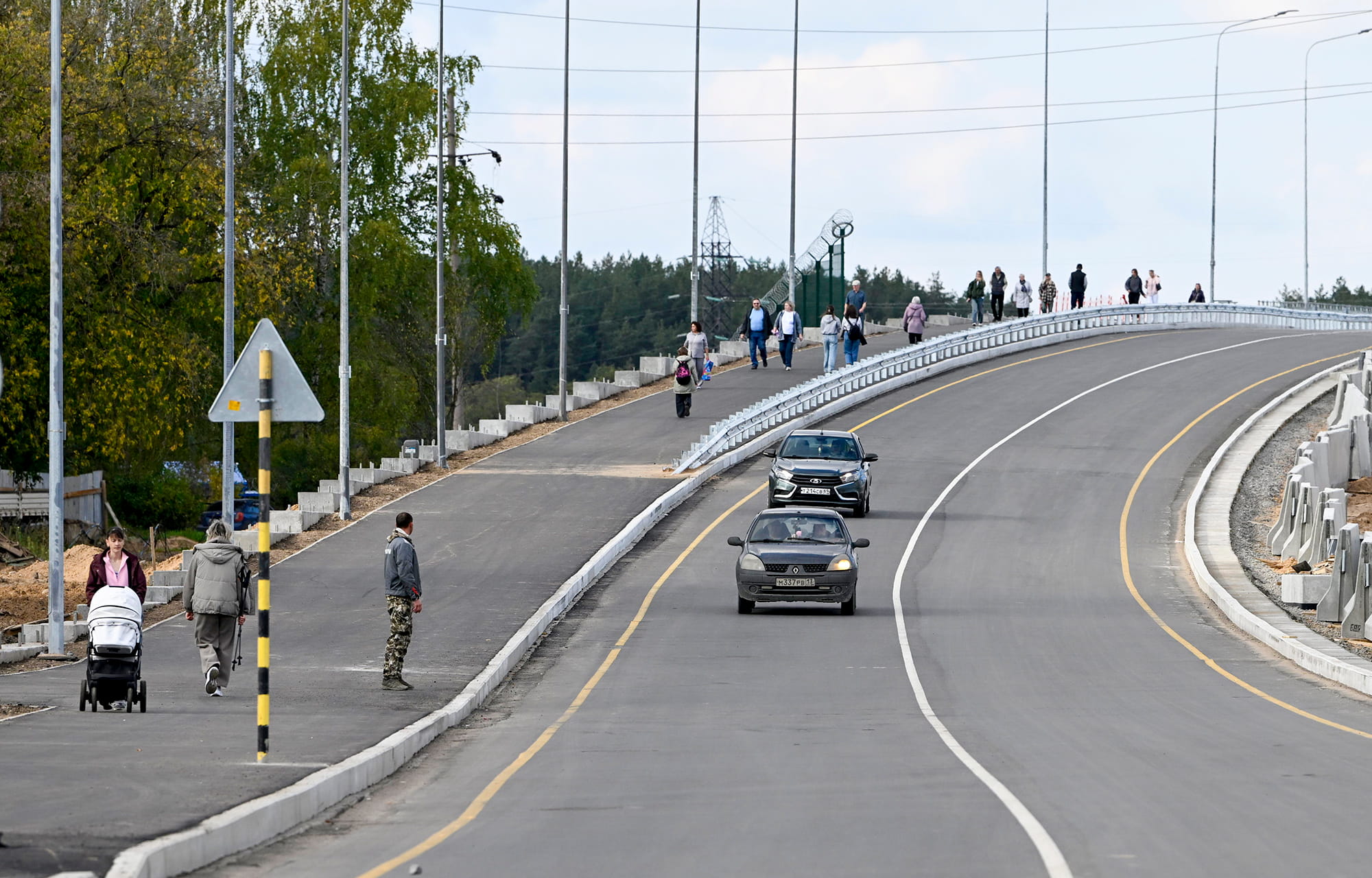 В Твери запустили движение по Западному мосту