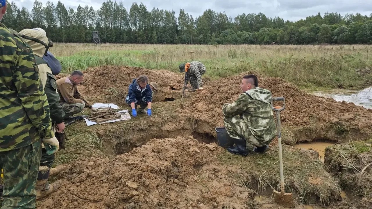 Ржевская экспедиция за три дня подняла останки 222 солдат