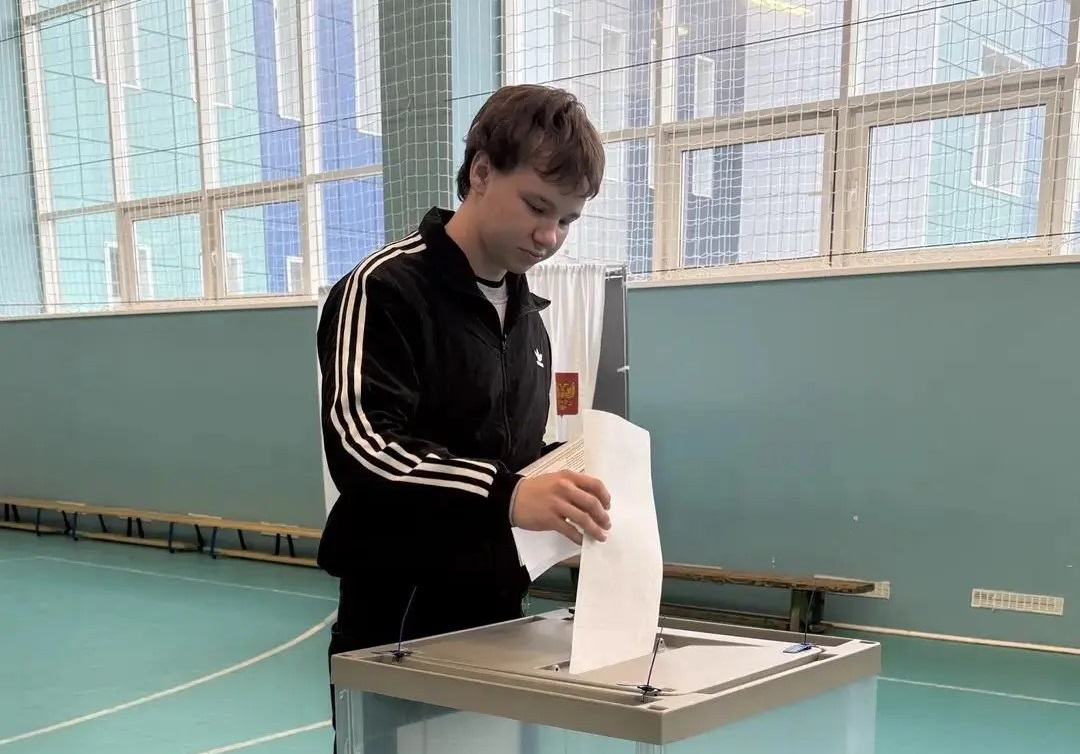 Молодежь Тверской области активно голосует на выборах